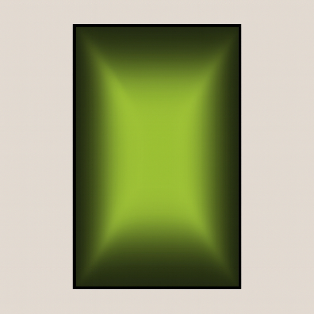 Wall Display Frame for 1:8 Scale Model Car Builds – Neon Green Edition